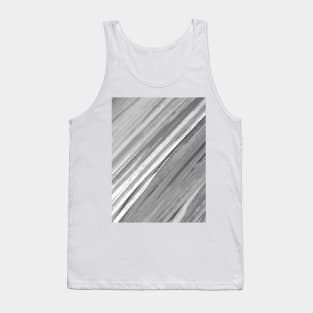 Acrylic brush strokes - silver grey Tank Top